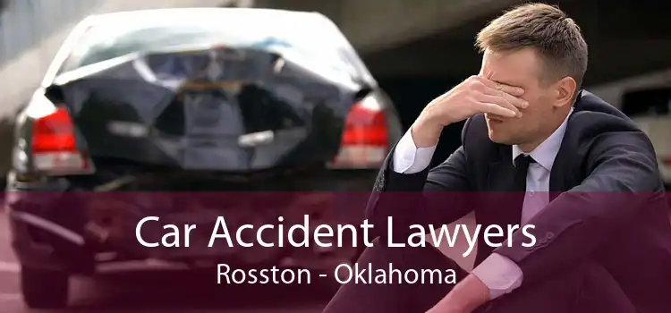 Car Accident Lawyers Rosston - Oklahoma
