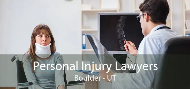 Personal Injury Lawyers Boulder - UT