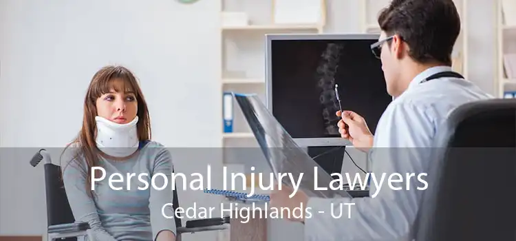 Personal Injury Lawyers Cedar Highlands - UT