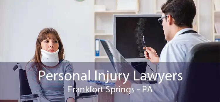 Personal Injury Lawyers Frankfort Springs - PA