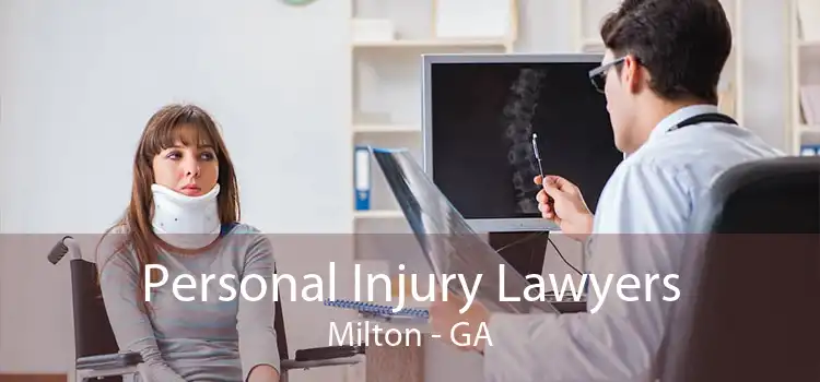 Personal Injury Lawyers Milton - GA