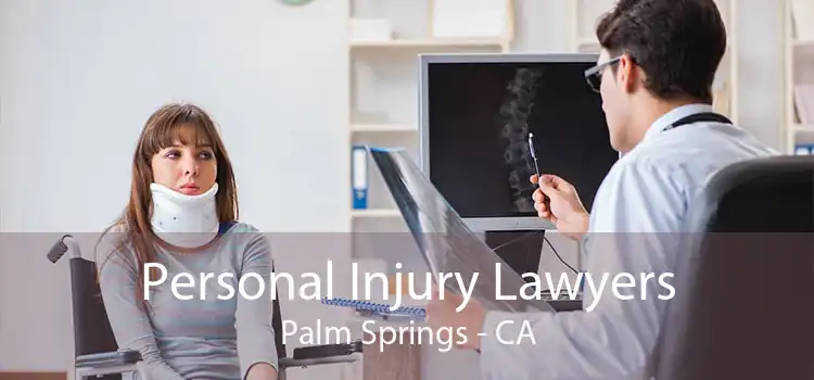 Personal Injury Lawyers Palm Springs - CA
